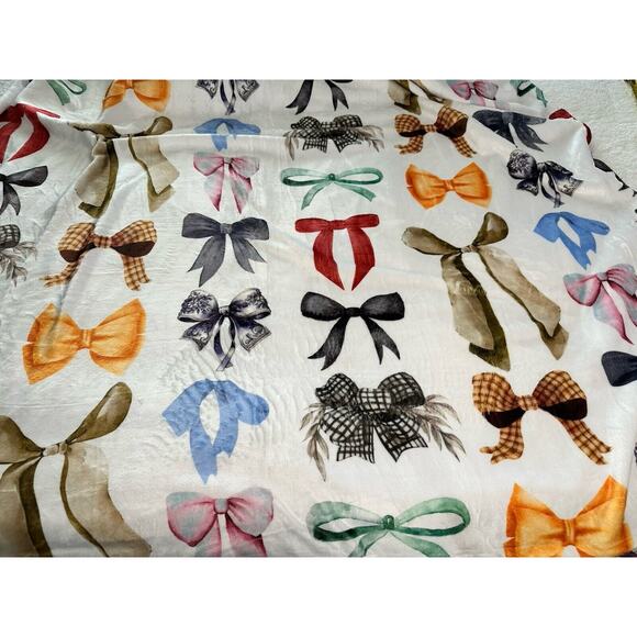 Swiftie Inspired Coquette Bow Eras Tour Blanket 50x60 Inch